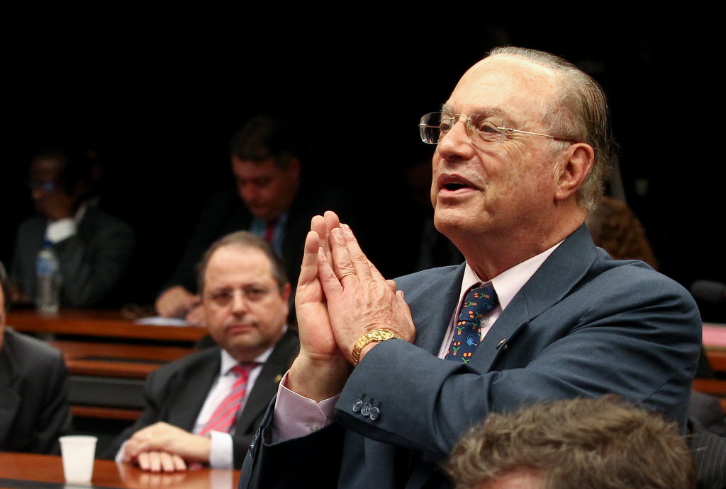 O deputado Paulo Maluf (PP-SP) no plenário da Câmara, em novembro (Foto Pedro Ladeira/Folhapress)